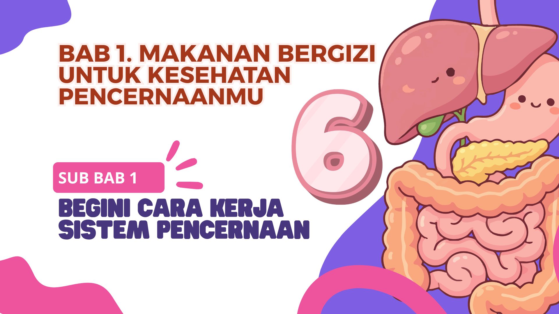 BAB 1. MAKANAN BERGIZI UNTUK KESEHATAN PENCERNAANMU (Sub Bab 1)